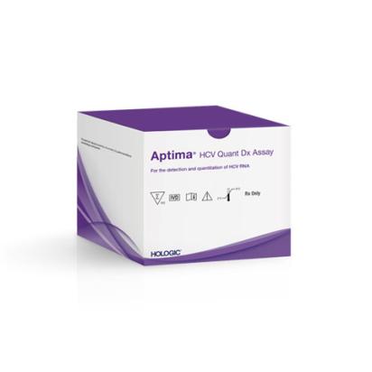Hologic Aptima™ HCV Quant Dx Assay mot vit bakgrund